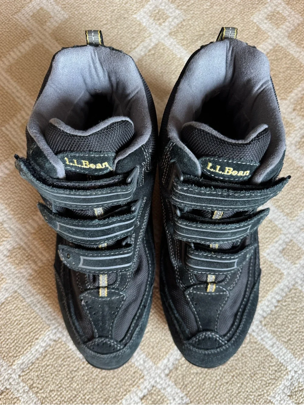 L.L.Bean TEK2.5 Waterproof Hiking Boots Black Size 9.5 Wide